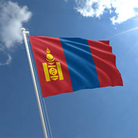 Mongolian flag