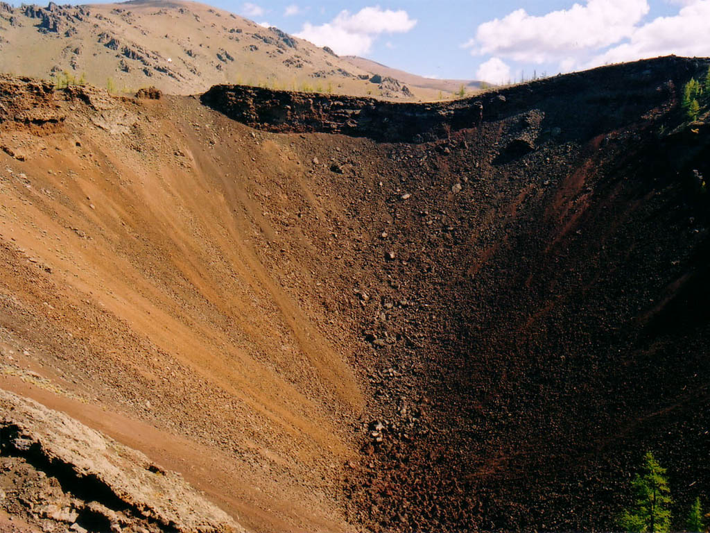 Khorgo volcano & Great White lake Mongolia