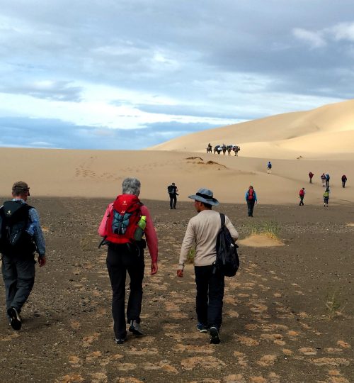 adventure trekking in the gobi desert