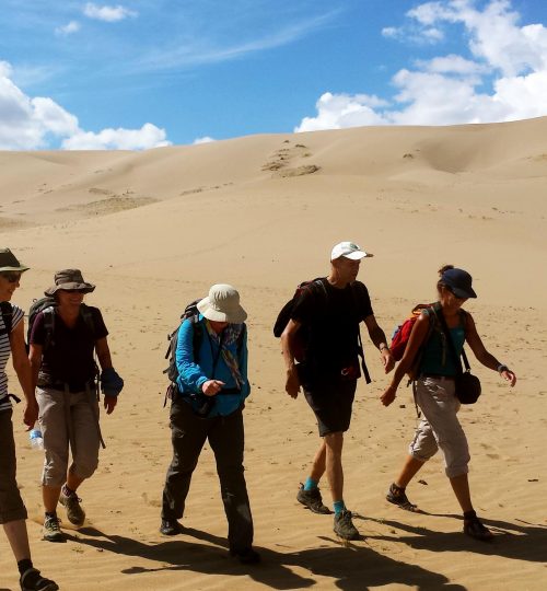 Trekking trip in the Gobi Desert